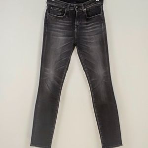 R13 "Jenny Mid- Rise" skinny jean